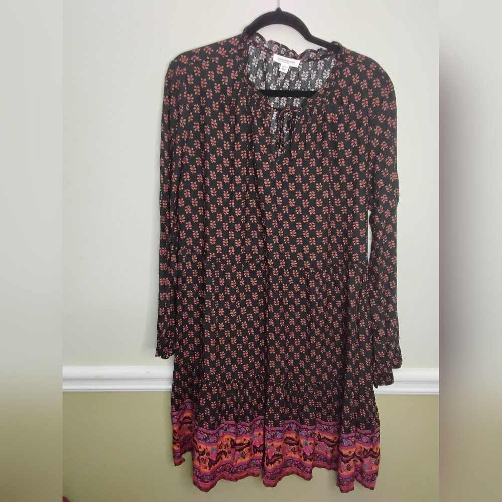 BeachLUNCHLOUNGE BOHO PRINTED DRESS NWT LARGE - Picture 2 of 5